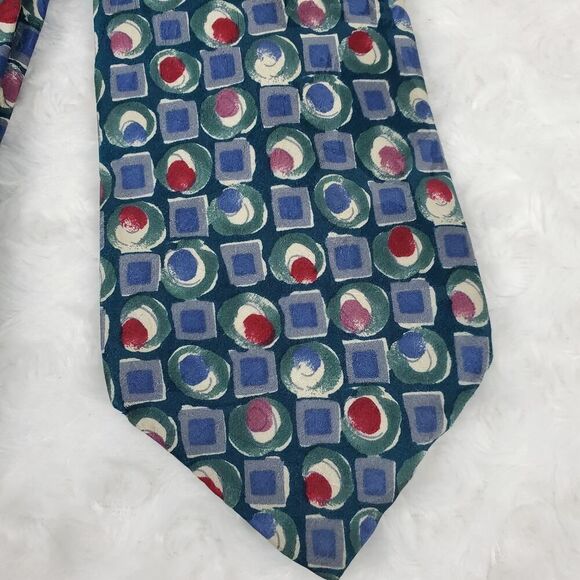Harve' Benard Silk Tie Blue - Picture 4 of 6